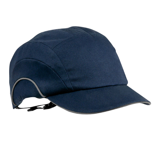 JSP Safety Hardcap A1 Flame Retardant 5cm Peak Navy