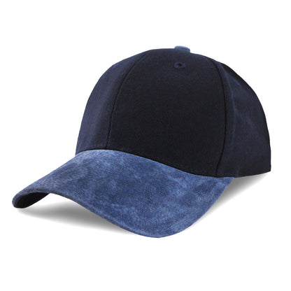 Hbc With Suede Peak Cap