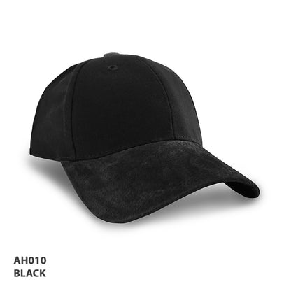 Hbc With Suede Peak Cap