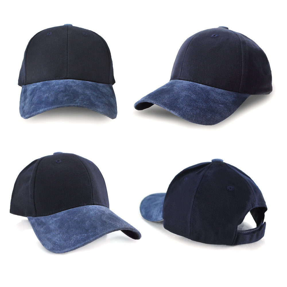 Hbc With Suede Peak Cap