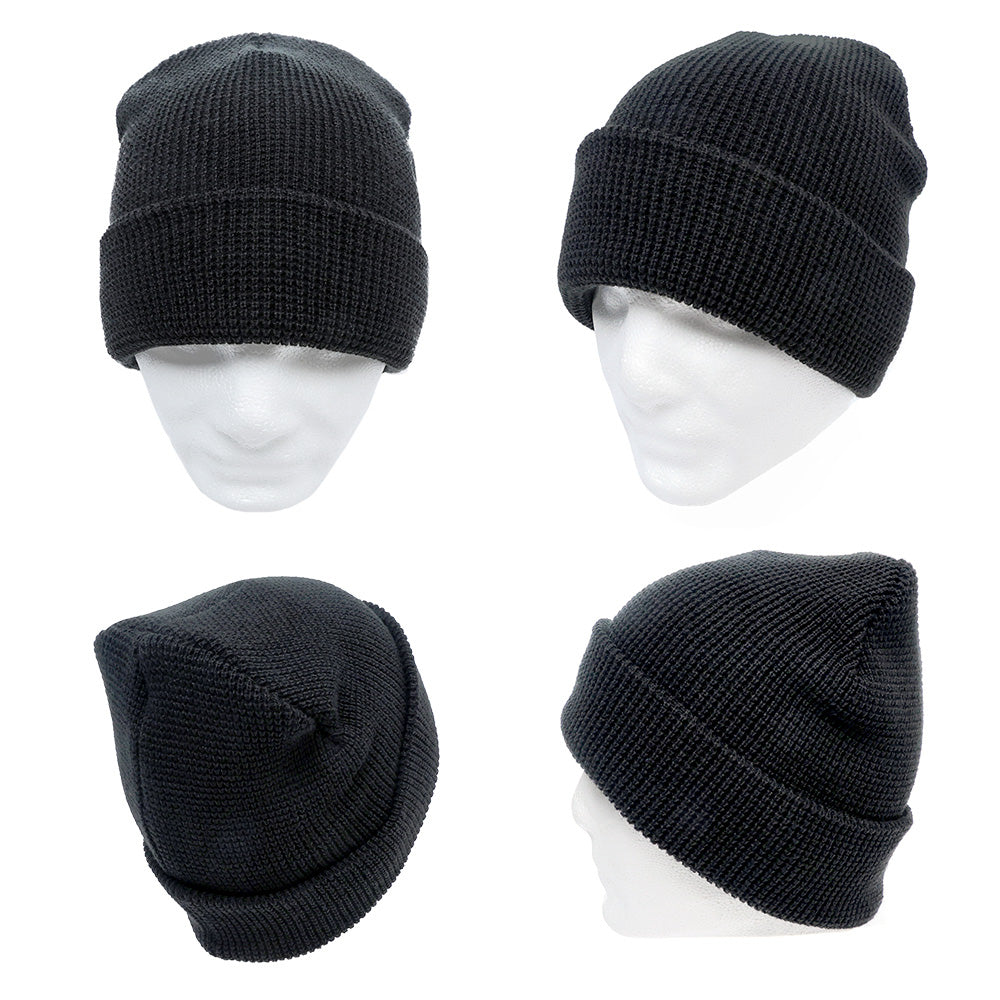 Grid Knit Beanie