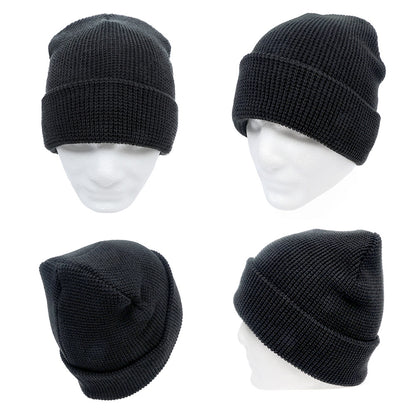 Grid Knit Beanie