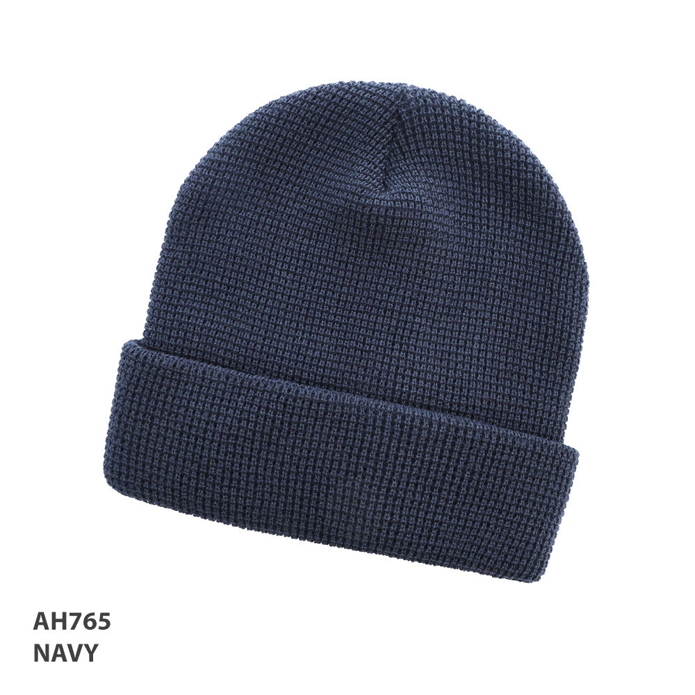Grid Knit Beanie