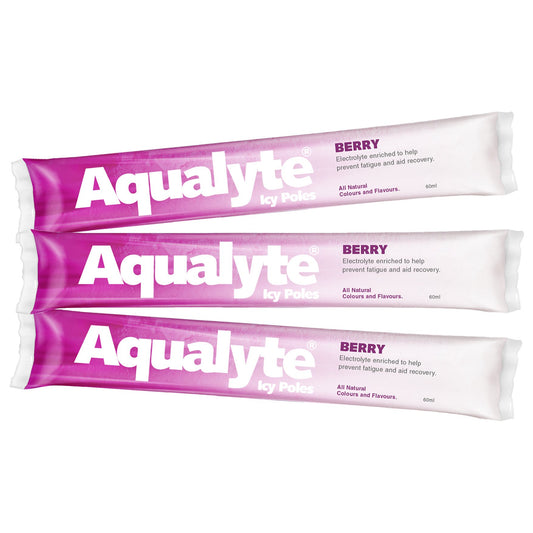 Maxisafe AI-B80M50C Aqualyte Electrolyte Icy Pole - Berry Flavour, Box of 50