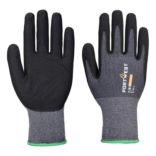 Portwest SG Grip 15 Nitrile (Pk12) in Grey/Black