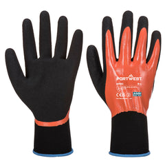 Portwest Dermi Pro Glove in Orange/Black