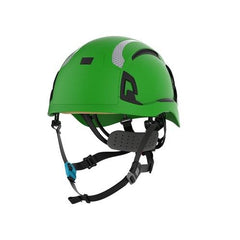 JSP Safety Evo Alta Skyworker Vented Safety Helmet With Cr2 Reflective Kit - Green