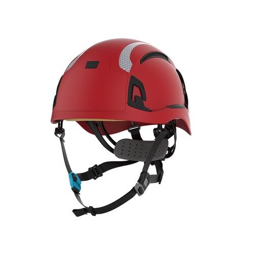 JSP Safety Evo Alta Skyworker Vented Safety Helmet With Cr2 Reflective Kit - Red