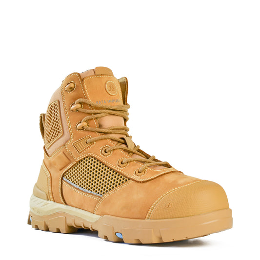 AVENGER-WHEAT ZIP SIDED SAFETY BOOT