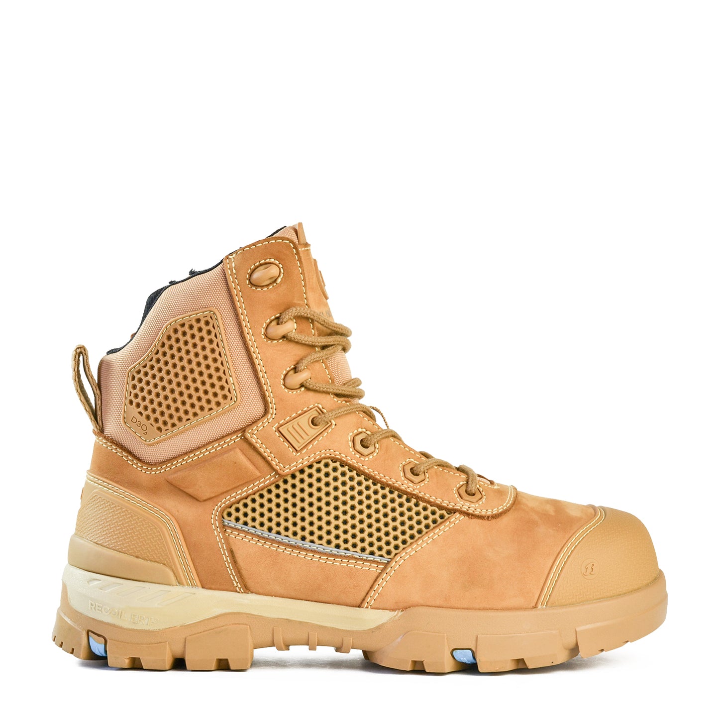 AVENGER-WHEAT ZIP SIDED SAFETY BOOT
