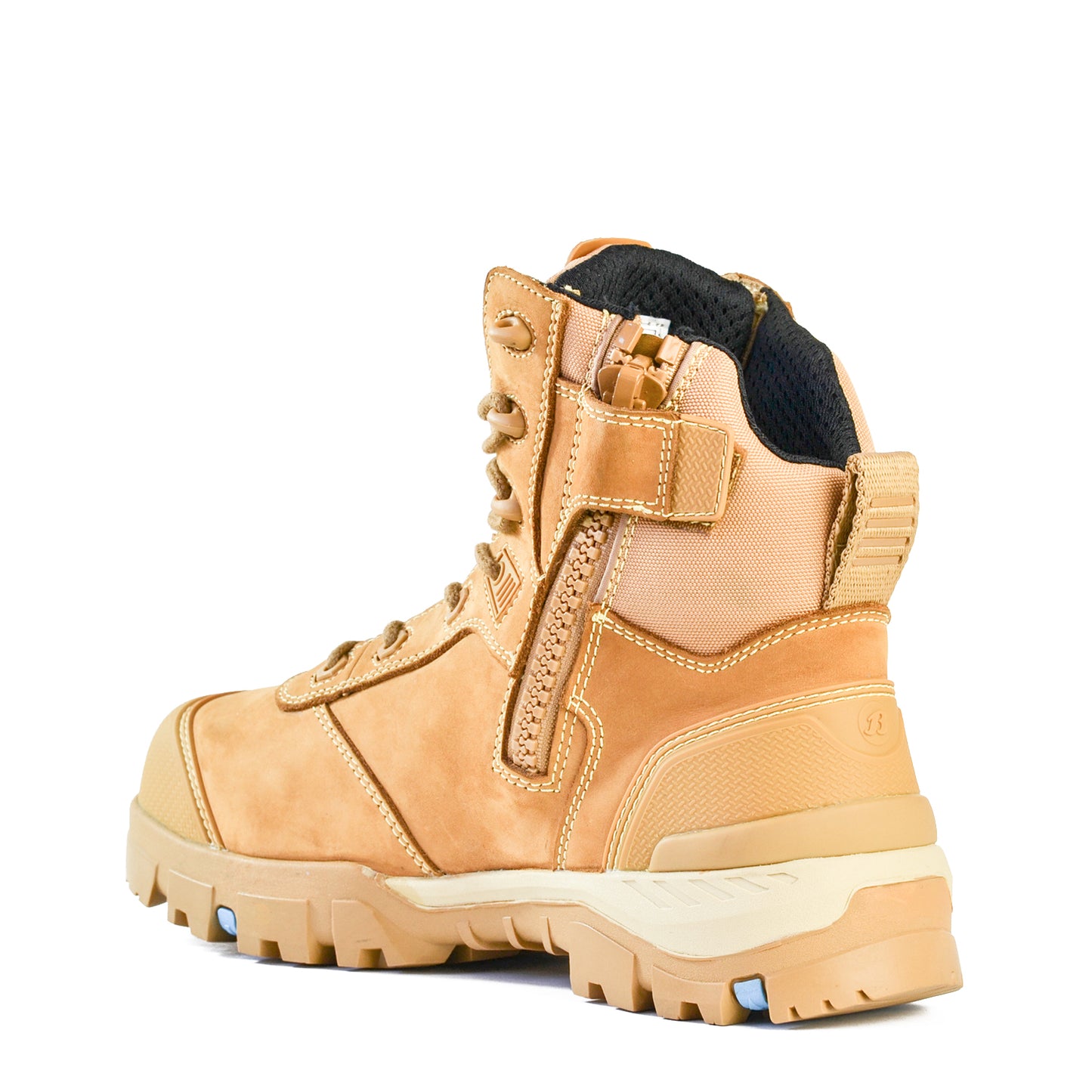 AVENGER-WHEAT ZIP SIDED SAFETY BOOT