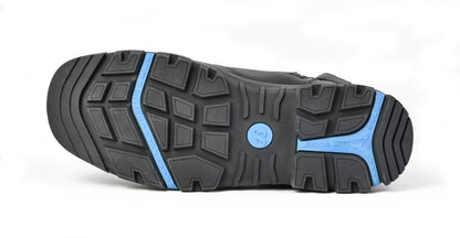 AVENGER-BLACK ZIP SIDED SAFETY BOOT