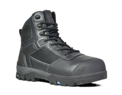 AVENGER-BLACK ZIP SIDED SAFETY BOOT