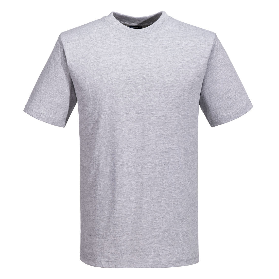 Portwest Turin Premium T-Shirt in Heather Grey