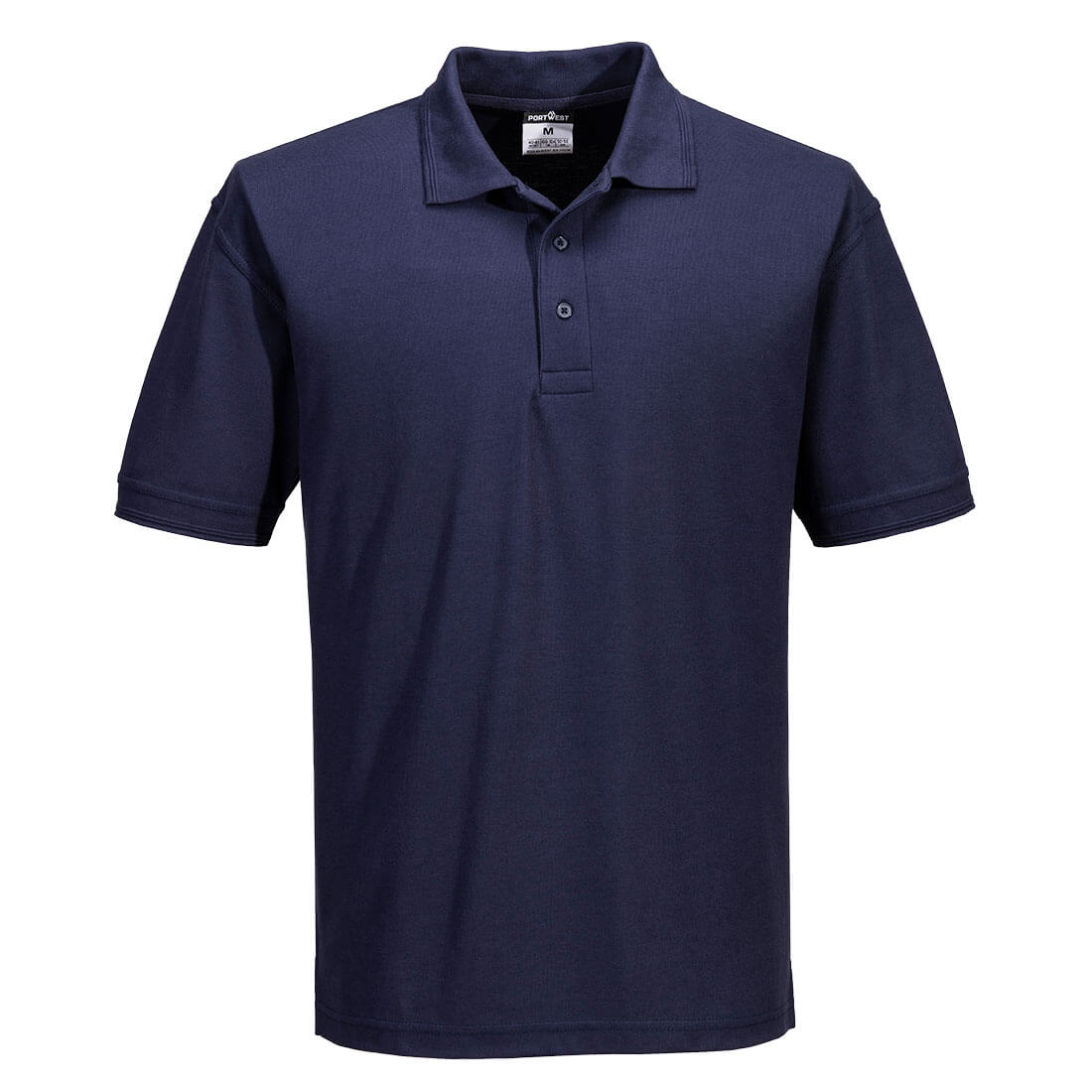 Portwest Naples Polo Shirt S/S in Navy