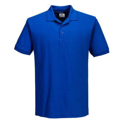 Portwest Naples Polo Shirt S/S in Royal Blue