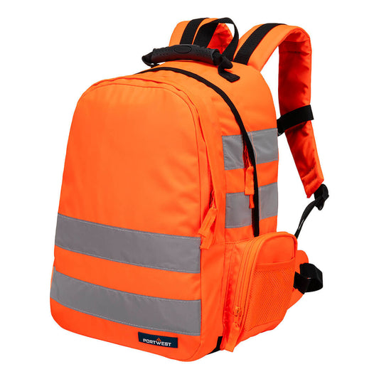 Portwest Hi-Vis Backpack in Orange