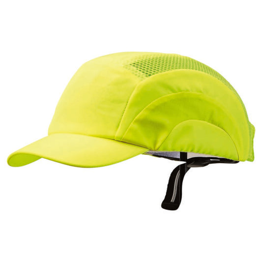 Pro Choice Safety Gear Bump Cap - Short Peak Fluro Yellow