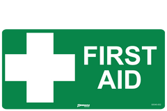 First Aid (With Picto) Sign - Safety Sign