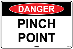 Danger Pinch Point Sign - Safety Sign