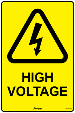 High Voltage Sign - Safety Sign