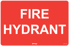 Fire Hydrant Sign - Safety Sign