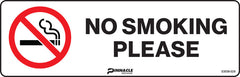 No Smoking Please Sign - Safety Sign
