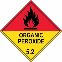Organic Peroxide 5.2 Sign - Safety Sign