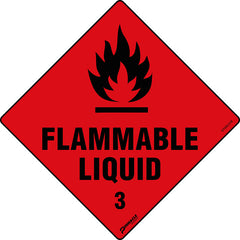 Flammable Liquid 3 Sign - Safety Sign
