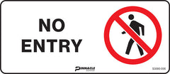 No Entry Sign - Safety Sign