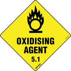 Oxidising Agent 5.1 Sign - Safety Sign