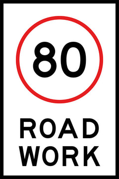 40 Speed Limit (PORTRAIT), Boxed Edge Sign - Safety Sign