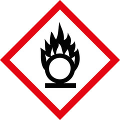 Oxidiser (GHS Design) - Safety Sign