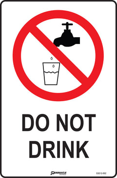 Do Not Drink Sign - Safety Sign