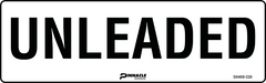 Unleaded Sign - Safety Sign