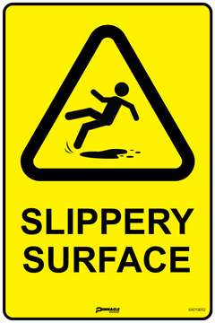 Slippery Surface Sign - Safety Sign