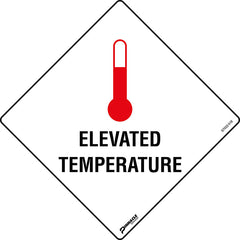 Elevated Temperature Sign - Safety Sign