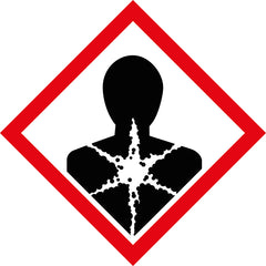 Chronic Health Hazard (GHS Design) - Safety Sign