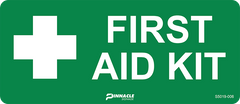 First Aid Kit (With Picto) - Safety Sign