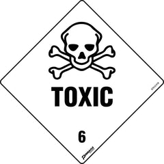 Toxic 6 Sign - Safety Sign
