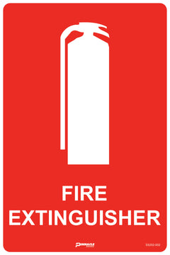Fire Extinguisher (With Picto) Sign - Safety Sign