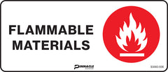 Flammable Materials Sign - Safety Sign