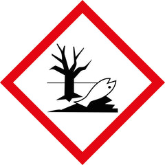 Environmental Hazard (GHS Design) - Safety Sign