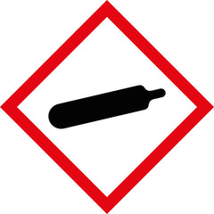 Compressed Gas (GHS Design) - Safety Sign