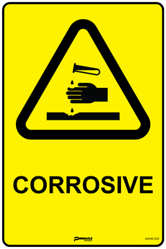 Corrosive Sign - Safety Sign