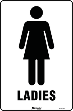 Ladies Sign - Safety Sign