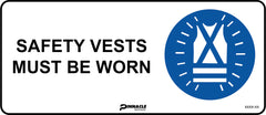 Safety Vests Must Be Worn Sign - Safety Sign