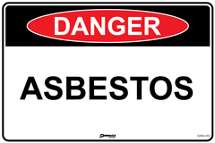 Danger Asbestos Sign - Safety Sign