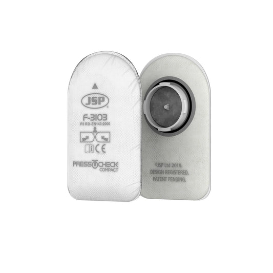JSP Safety Press To Check Compact P3 Filters With Odour Layer