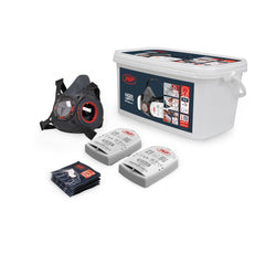 JSP Safety Force Typhoon 8 Half Mask Respirator Asbestos/Silica/Dust Kit With P2 Filters